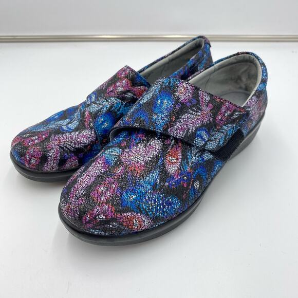 Alegria Multicolor Leather Upper Lauryn Feather Weight Comfort Shoes Size 39 - Picture 1 of 10